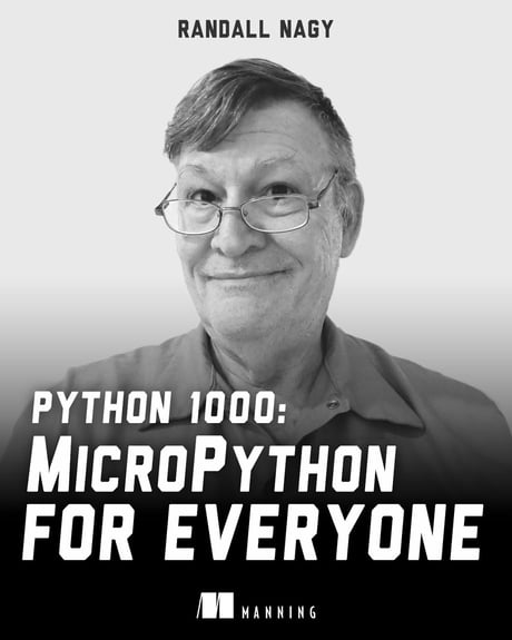 Randall Nagy - liveVideo Cover - MicroPython for Everyone